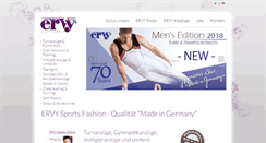 Desktop Screenshot of ervy.de